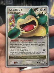 Snorlax Lv.X 111/111 Rising Rivals Holo Ultra Rare