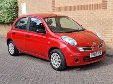 NISSAN MICRA 1.2 PETROL MANUAL- LADY OWNED 6 YEARS GENUINE LOW MILES, YEARS MOT.