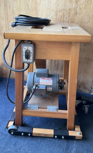 Inca Major 250/259 Table Saw Original Stand With Motor And Mobile Base
