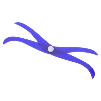 Reusable Acrylic Pottery Caliper with Bent Legs for Precise Ceramic Measuring