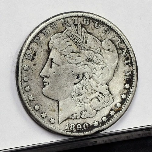 1890-CC Morgan Dollar - Fine Details, Cleaned (#61417-L)