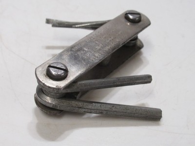 Superior Tool Co. USA Cleveland Ohio metrisch Sechskantschlüssel-Set MM-KW7 1,27 mm-5 mm