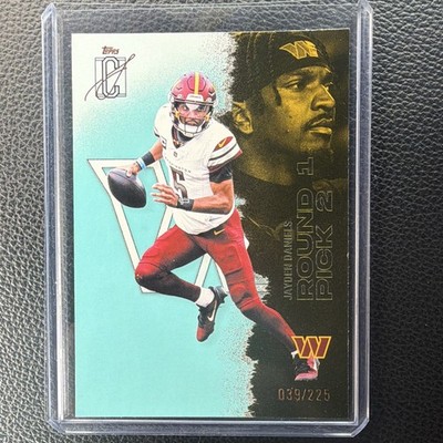 Topps 2025 Topps Signature Class Rookie Pick Jayden Daniels #57 Aqua🧊 039/225