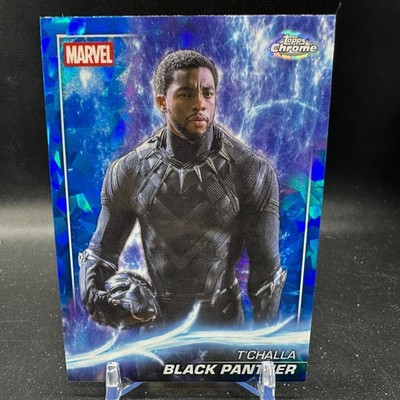 T'Challa Black Panther Sapphire 2025 Topps Chrome Marvel Studios #79