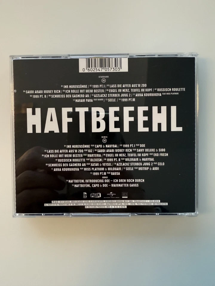 Haftbefehl - Russisch Roulette Limited Babo Delxue CD Box MEGA RAR NEU - Bild 4 von 4