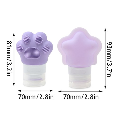 40ml Refillable Bottle Squeeze Containers Travel Bottles Shampoo Container - Picture 2 of 24