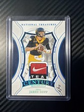 1/1 Nike Swoosh 2025 Panini National Treasures Jared Goff 1 Of 1 Lions