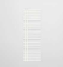 IRSAP - Termoarredo modello FUNKY 1810/500 colonna sx finitura BIANCO / int. 50m