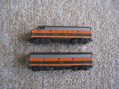 #ad KATO GREAT NORTHERN RAILWAY F7AB2 BOTH SET 200791 $257.97