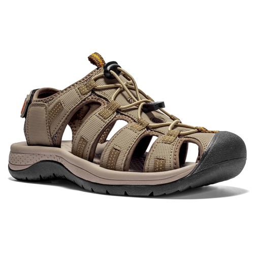 Mens Athletic Hiking Sandals Closed Toe Outdoor Sport Sandals for Trail Beach...