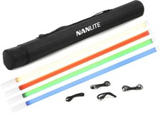 Nanlite PavoTube T8-7X 3-foot RGBWW LED Tube Light Kit 4-pack 