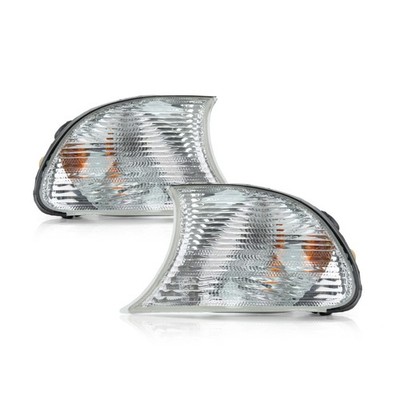 For BMW 330Ci Corner Signal Light 2001 Driver Passenger Side Pair For BM2520108