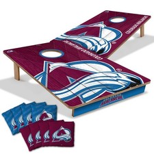 Avalanche Tailgate Cornhole Colorado 2x3 Boards Foldable Legs Resin Bags