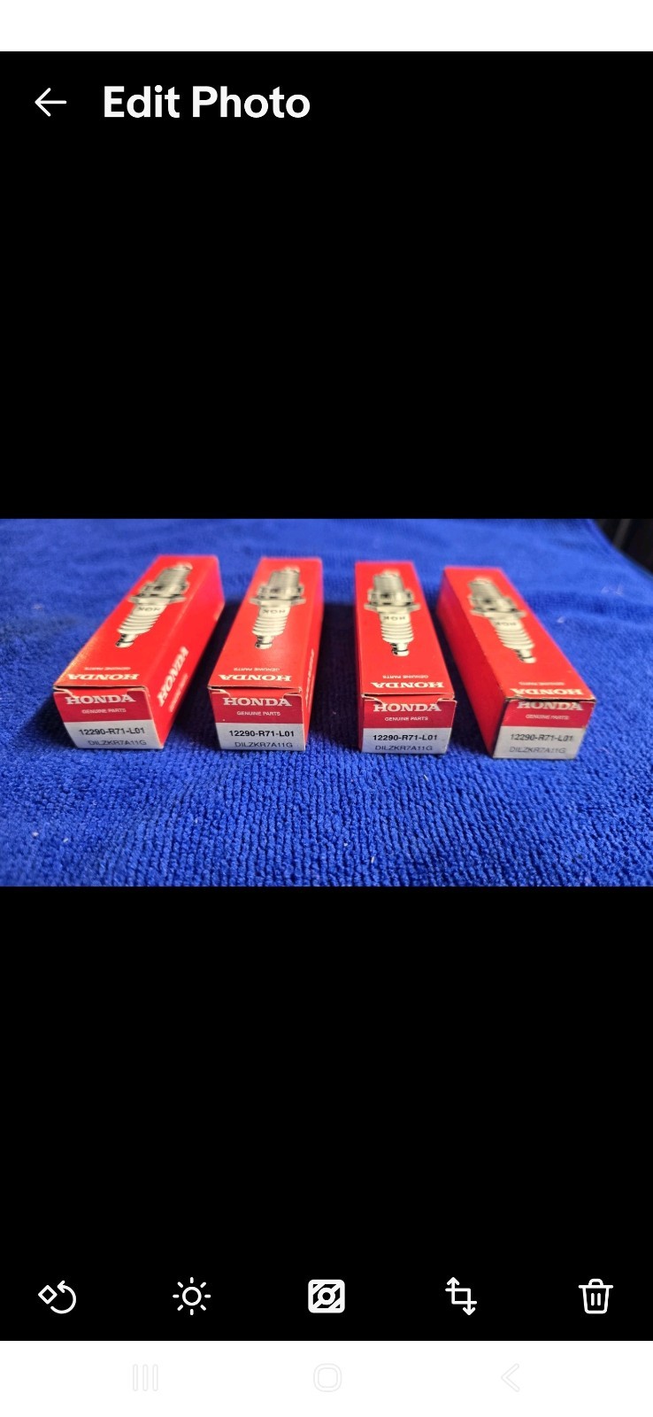 Spark Plug-Laser Iridium High Ignitability NGK DILZKR7A11G