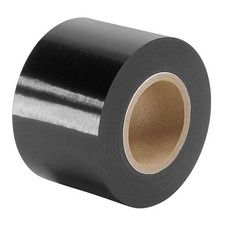 Tapecase Film Tape, Black, 33 yd L, 3 in W 15D682 Tapecase 15D682 888519032695