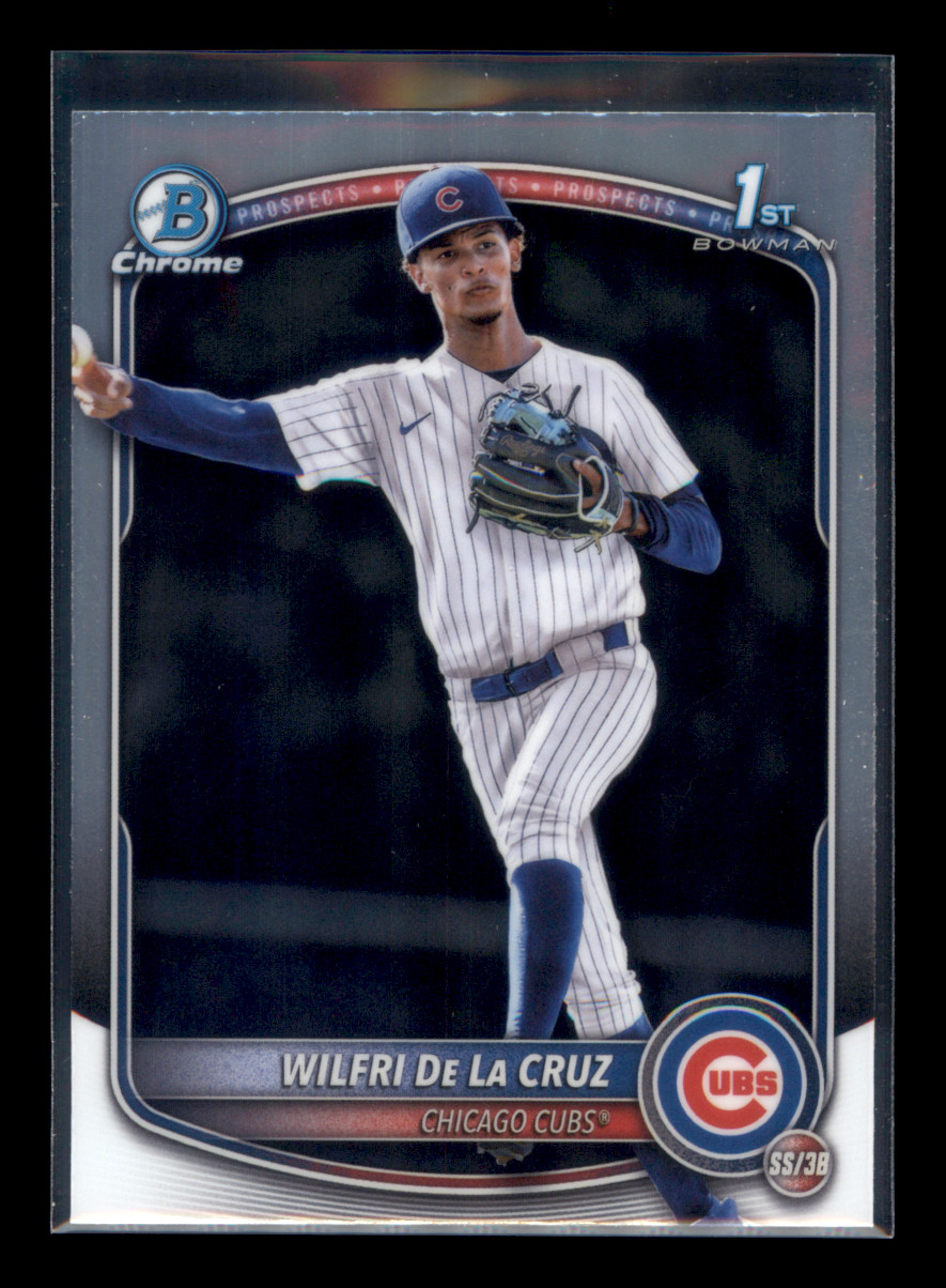 2025 Bowman Chrome - Prospects Wilfri De La Cruz #BCP-209