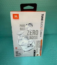 JBL Tune Buds True Wireless Bluetooth Noise Canceling Earbuds - Ghost White