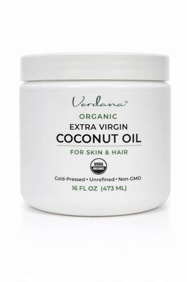 Extra Virgin Organic Coconut Oil for Skin   Rich 16 Fl Oz (Pack of 1)