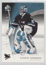 2005-06 SP Authentic SP Notables Limited /100 Evgeni Nabokov #126 av1