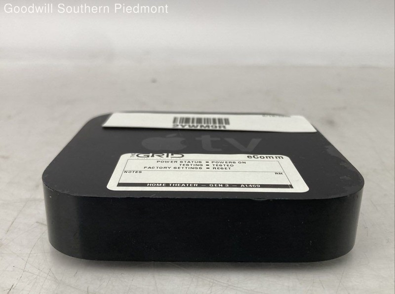Apple TV Gen 3 A1469 Media Streamer - Tested