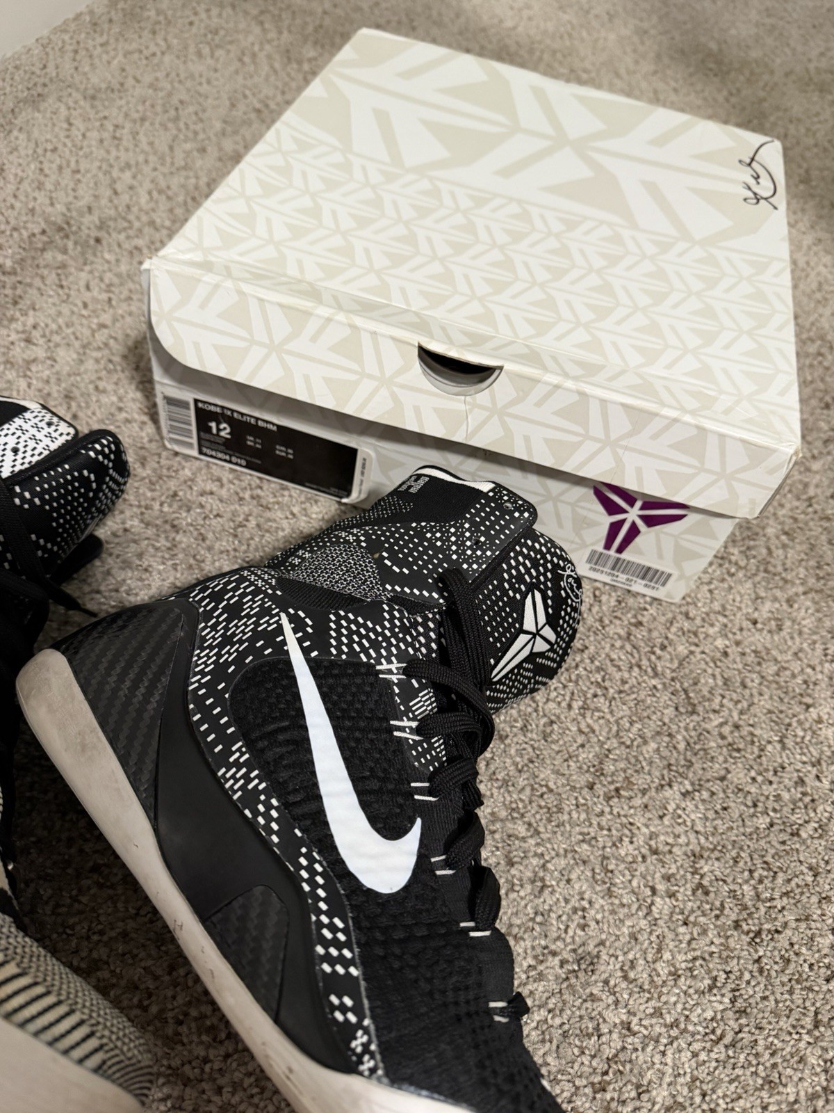 Size 12 - Nike Kobe 9 Elite Black History Month thumbnail 7