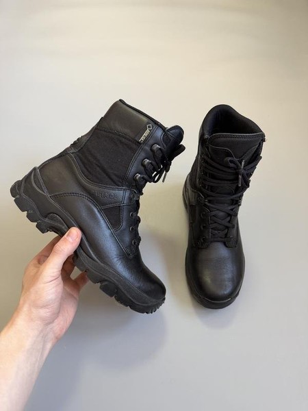 Women Meindl Boots Black Leather 39