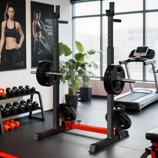 Langhantelablage Squat Rack Langhantelständer verstellbar Kniebeuge Hantelablage