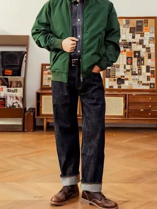 Red Tornado selvedge Jeans 14 OZ  herren blau raw denim ungewaschen W33 neu OVP - Bild 2 von 4