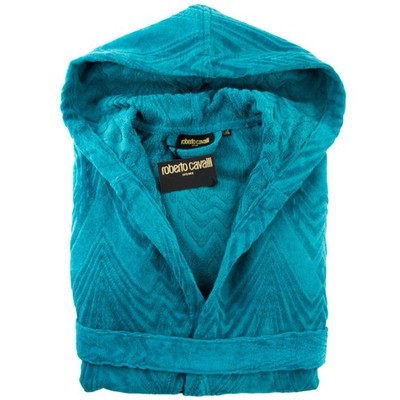 Roberto Cavalli Cappuccio unisex Bademantel L/XL