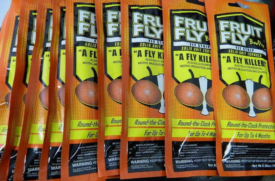 Tiras FruitFlyBarPro (paquete de 10) mejores que las trampas para moscas previenen hasta 4 meses Foto 2 de 4