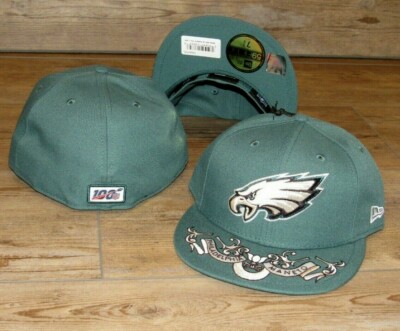 Philadelphia Eagles Draft City Maneto Rare 59Fifty Fitted Hat Cap Men Size 7 3/8