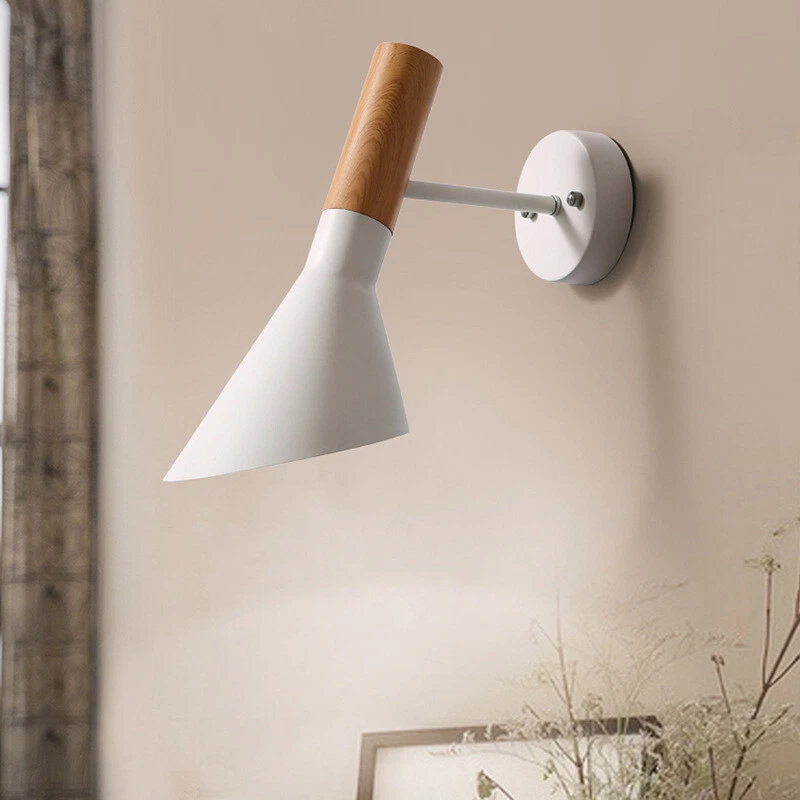 Swing Arm Wall Lamp Home White Wall Light Bar Wall Lighting Bedroom Wall Sconce
