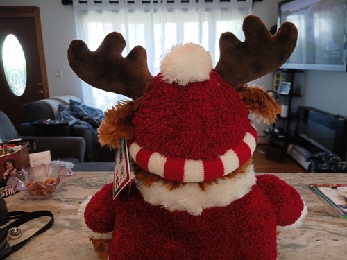 JC PENNY HOLIDAY COLLECTION GOLDEN BEAR CO Santa Reindeer Moose BNWT RARE HTF  - Bild 11 von 18