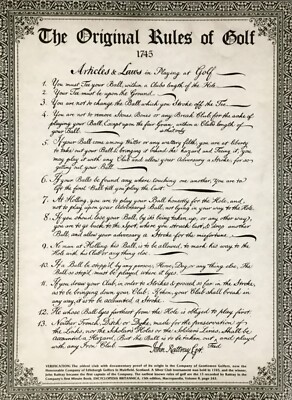 洋書 SOME OF THE RULES OF GOLF 洋書 SOME OF THE RULES OF GOLF The Original Rules of Golf