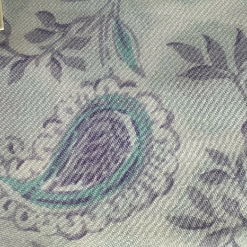 NWT Pottery Barn Kids LARA  Paisley Duvet Cover Twin Foto 4 de 4