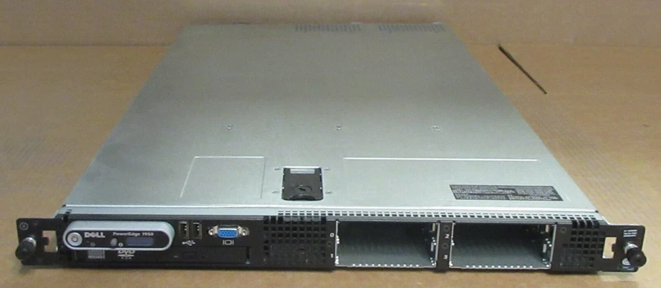 Dell PowerEdge 1950 2x Intel Xeon 5148 2.33GHz 24GB RAM 4-Bay PERC 5i 1U Server - Image 2 of 3