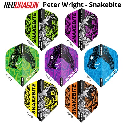 Red Dragon Ionic - Hardcore Peter Wright - Snakebite Flights