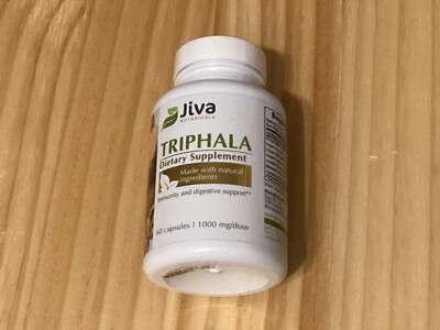 JIVA TRIPHALA Immunity & digestive support,  1000mg, 60 caps EX: 06/2025