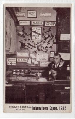 INTERNATIONAL EXPOS, SAN FRANCISCO: Kalifornien USA Werbepostkarte (C79820)