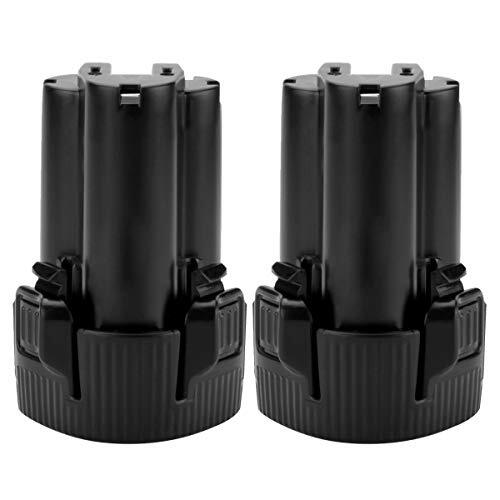 2X Shentec 10.8V-12V 3.0Ah Li-ion Batteria compatibile con Makita BL1013 (b5w)