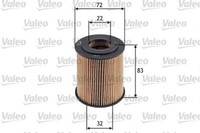 Valeo 586542 ÖLfilter FüR Chrysler Mini