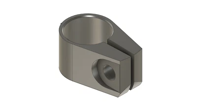 DRUM STASH Pearl 900 Series Compatible 7/8" Bushing, Cymbal Stand, 3D Printed, Black (PL08)