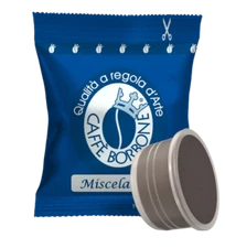 CAFFÈ BORBONE - MISCELA BLU - Box 50 ESPRESSO POINT COMPATIBLE CAPSULES 7g-0.2oz