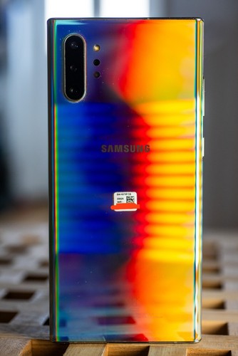 Samsung Galaxy Note 10+ Plus w pudełku 256gb Aura Glow (odblokowany) SM-N975F S-Pen - Zdjęcie 3 z 10