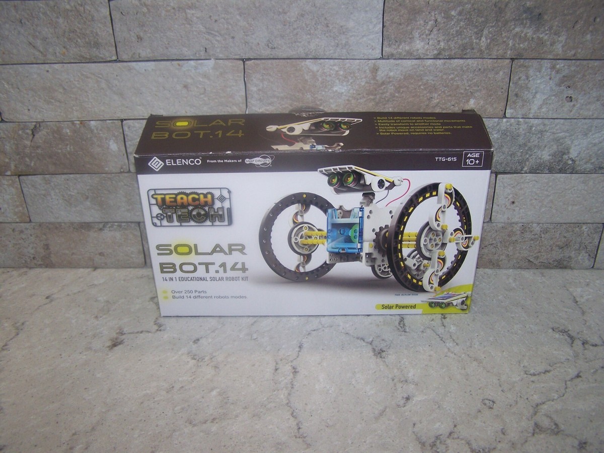 ELENCO~Teach Powered Robot Kit~14 Models