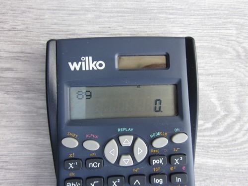 Wilko Solar Powered Sceientific Calculator with Case - Picture 3 of 7