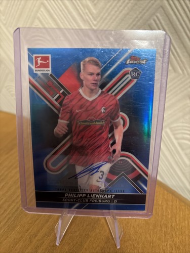 Philipp Lienhart Numbered 16 of 65 Auto 2022 Topps Finest RC
