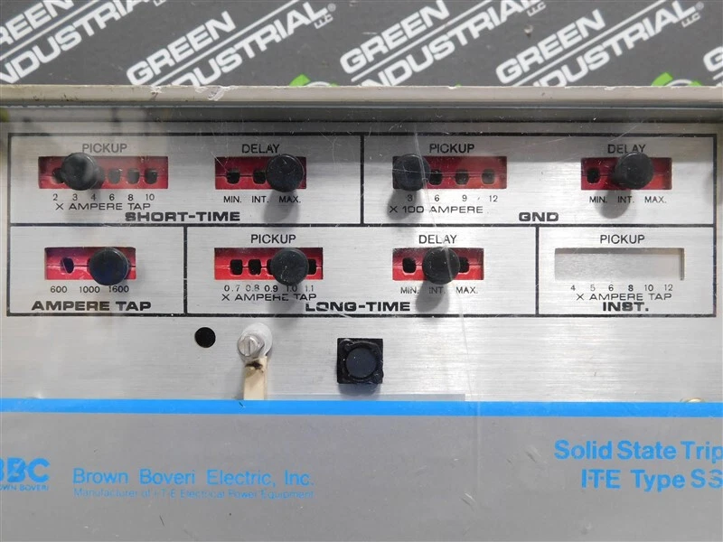 Unidad de viaje de estado sólido tipo SS4G LSG Brown Boveri Electric Inc. 609901-T104 USADA Foto 3 de 4