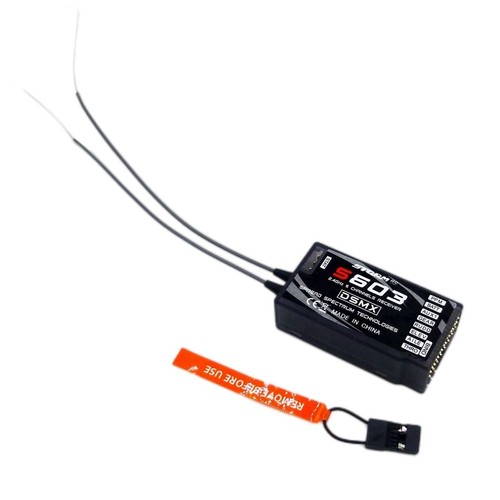 6 Channel Receiver RX Support for Spektrum DSM2 DSMX Transmitters 3.5-9.6 V - Bild 3 von 12