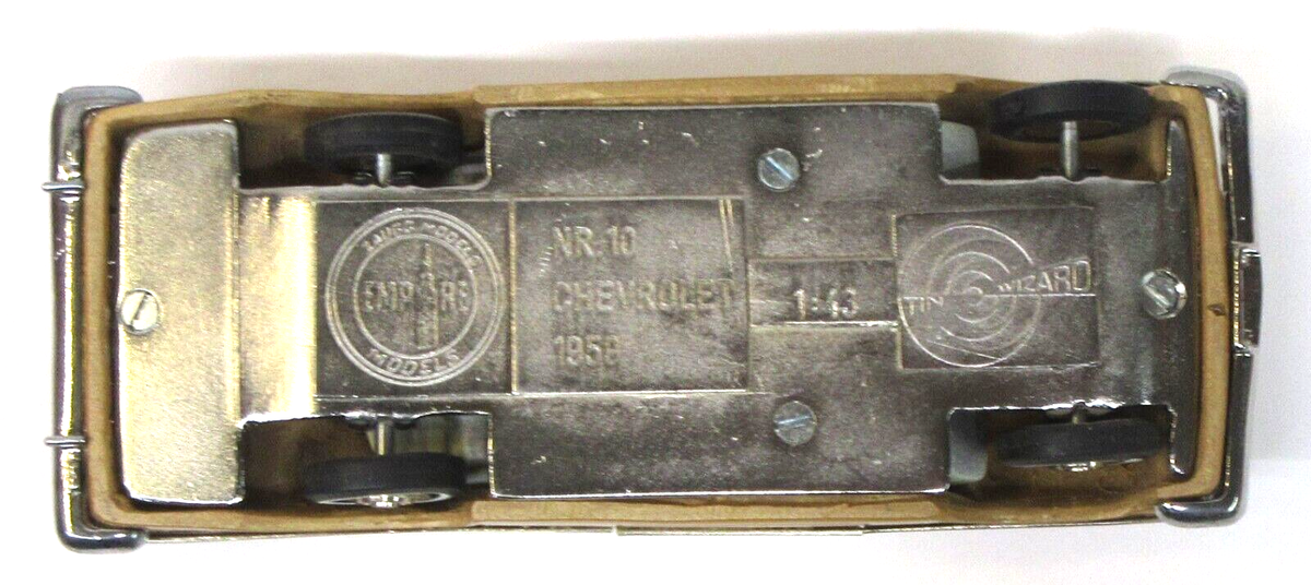 CHEVROLET CHEVY CABRIOLET 1951 Crème ZAUGG MODELL 1:43 de reference
